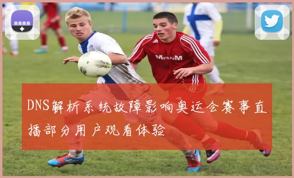 DNS解析系统故障影响奥运会赛事直播部分用户观看体验